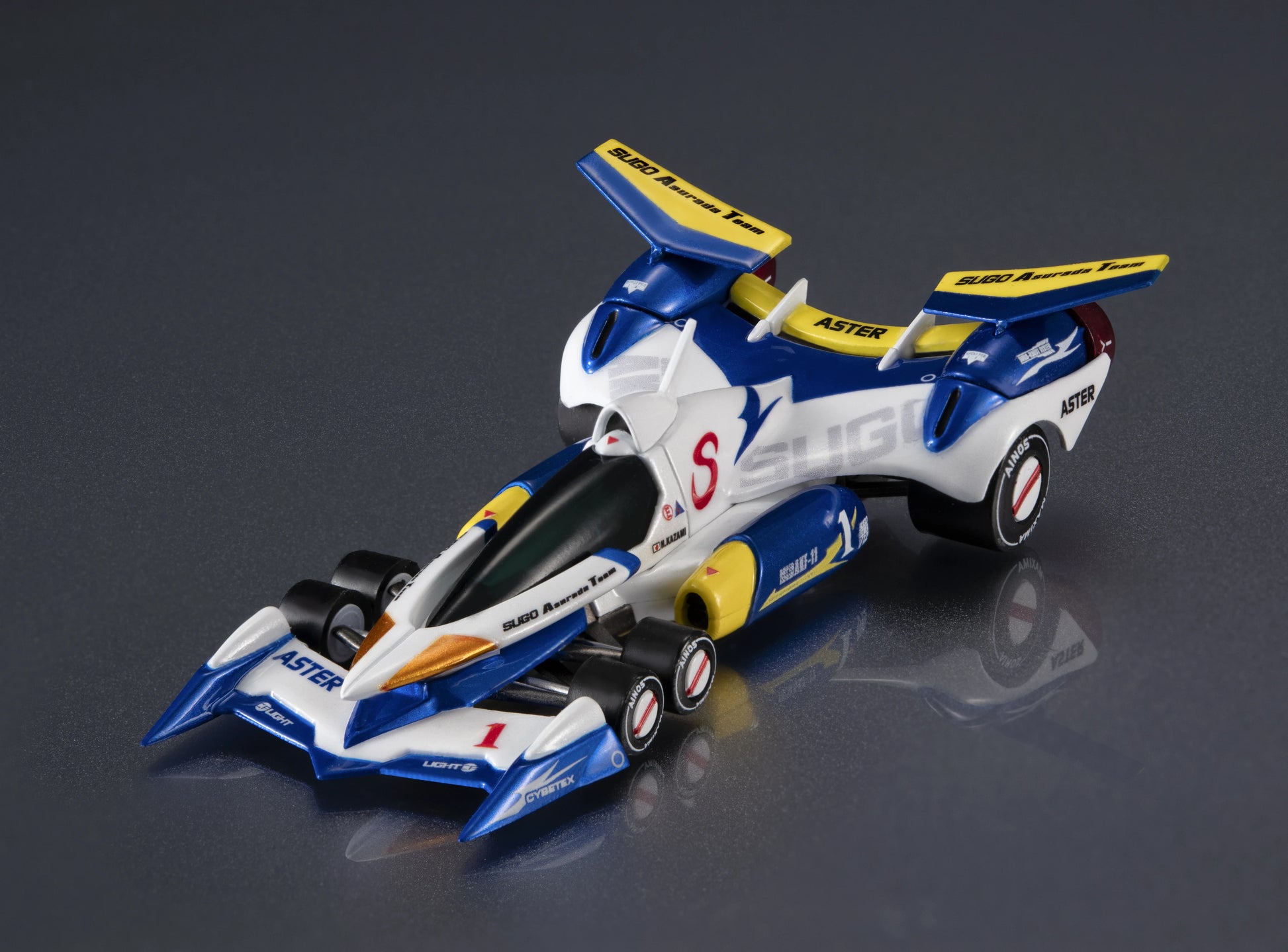 MegaHouse C.F.C Heritage Edition FUTURE GPX CYBER FORMULA11 Super ASRADA AKF-11 Model Kit