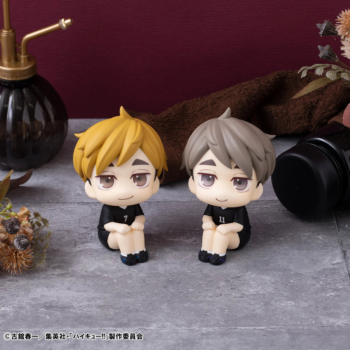 MegaHouse Lookup Haikyu!! Atsumu & Osamu Miya Uniform Figure Set