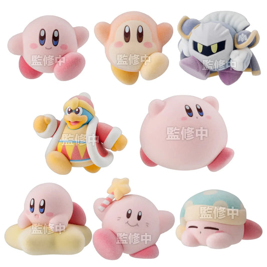 Kirby PuPuPu Flocky Doll, "Kirby" (Box/8), Bandai Shokugan