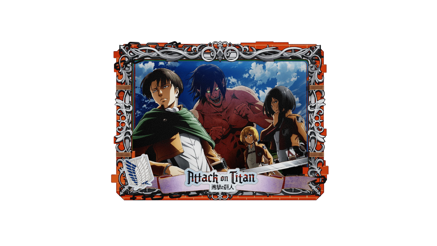 Attack on Titan Wooden Gallery - S (6 units/set) (Box of 6)