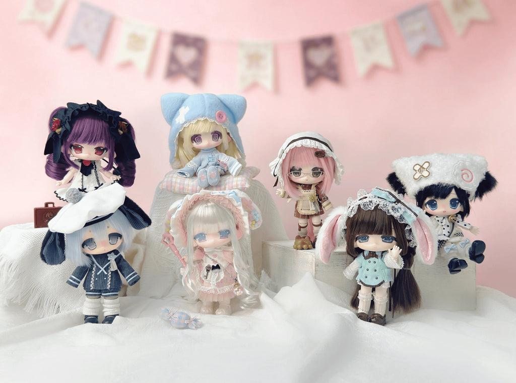 Mini Mili Rice Spirit Series (Set of 6 figures) (Box of 6)