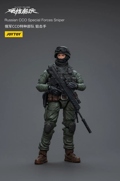 JOYTOY Russian CCO Special Forces Sniper 1/18 Action Figure