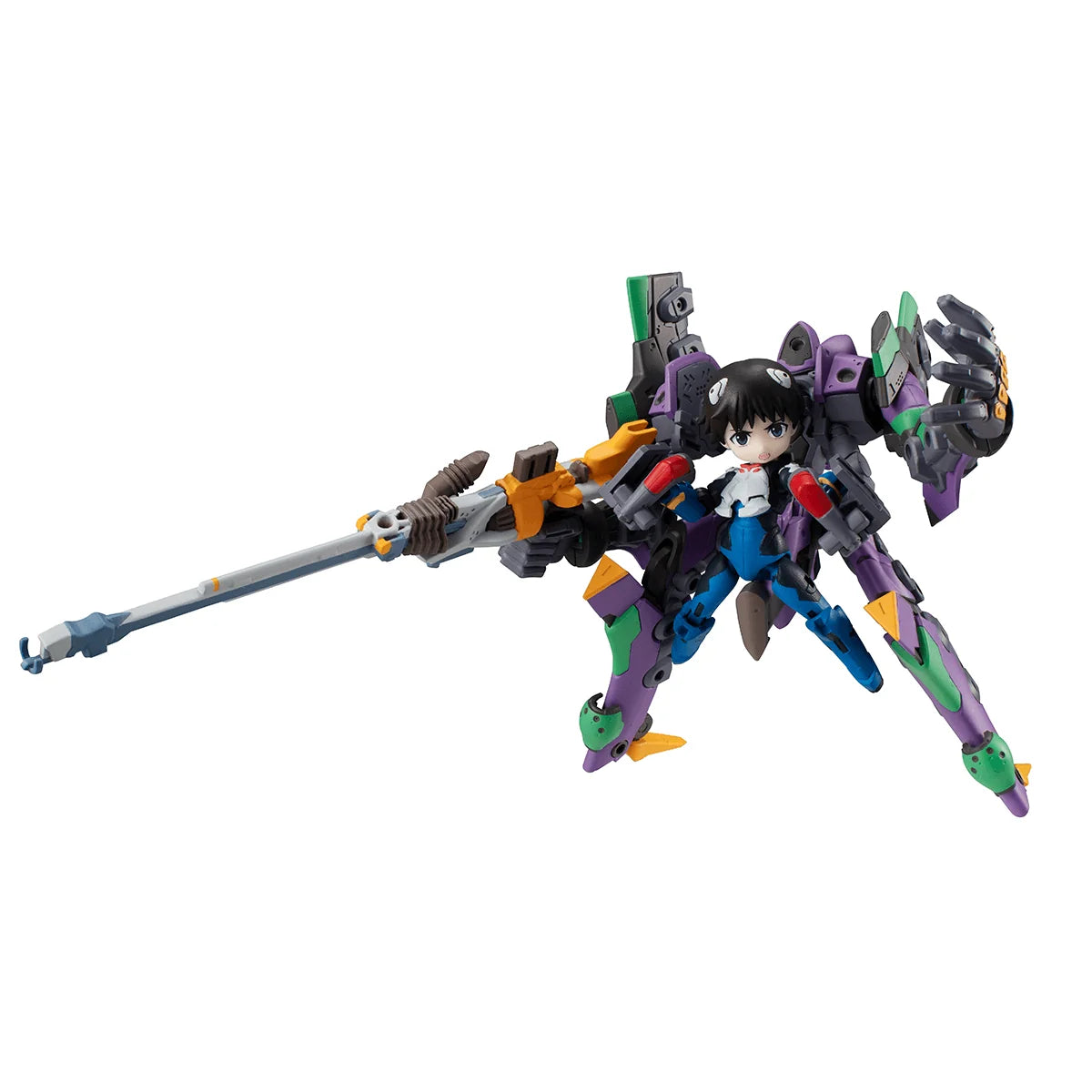 Desktop Army Evangelion Ikari Shinji & Evangelion Unit-01 Figure