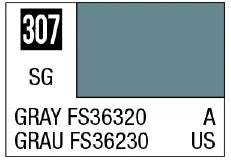 Mr. Color 307 Gray FS36320 (Semi-Gloss/Aircraft) (Box of 6)