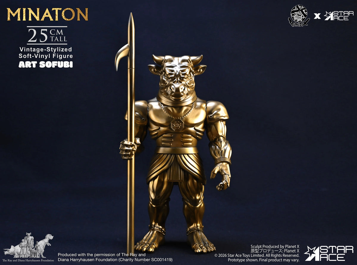 Minaton Vintage-Stylized Soft-vinyl Figure