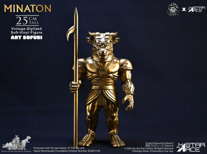Minaton Vintage-Stylized Soft-vinyl Figure