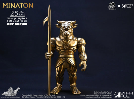 Minaton Vintage-Stylized Soft-vinyl Figure