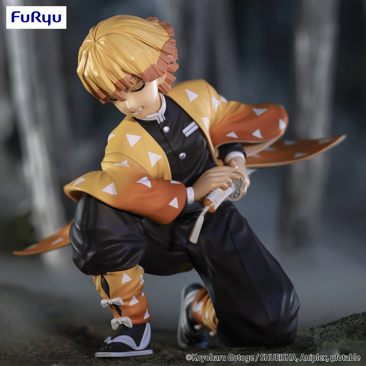 (Rerelease) Demon Slayer: Kimetsu no Yaiba Noodle Stopper Figure -Agatsuma Zenitsu-