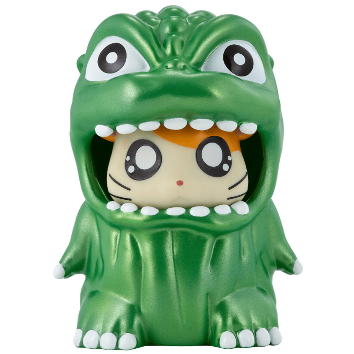 Bandai Movie Monster Series Godzilla X Hamtaro Collectible Toy - Metallic Green