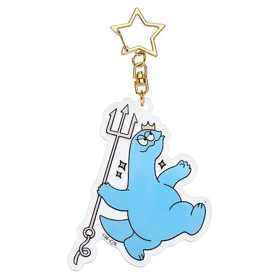 GoodSmile Moment Gal & Dino Javelin Throwing Glow-in-the-Dark Acrylic Keychain