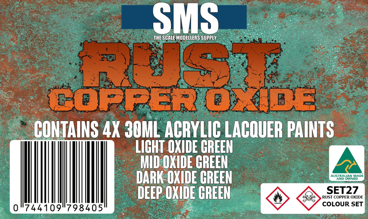 RUST COPPER OXIDE Colour Set