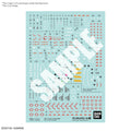 RG 1/144 God Gundam Water Transfer Decal Set