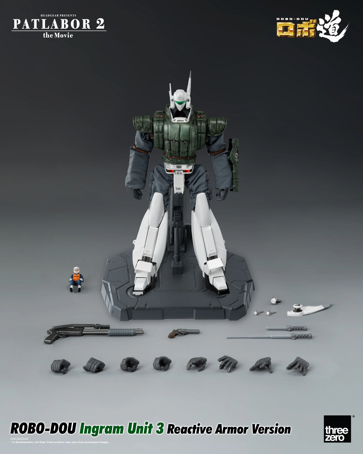 Patlabor 2: The Movie - ROBO-DOU Ingram Unit 3 Reactive Armor Version