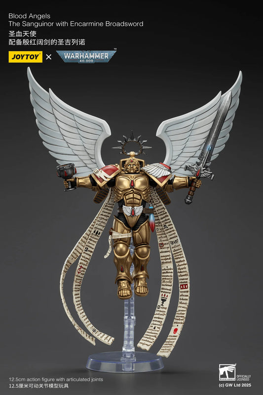 Blood Angels The Sanguinor with Encarmine Broadsword