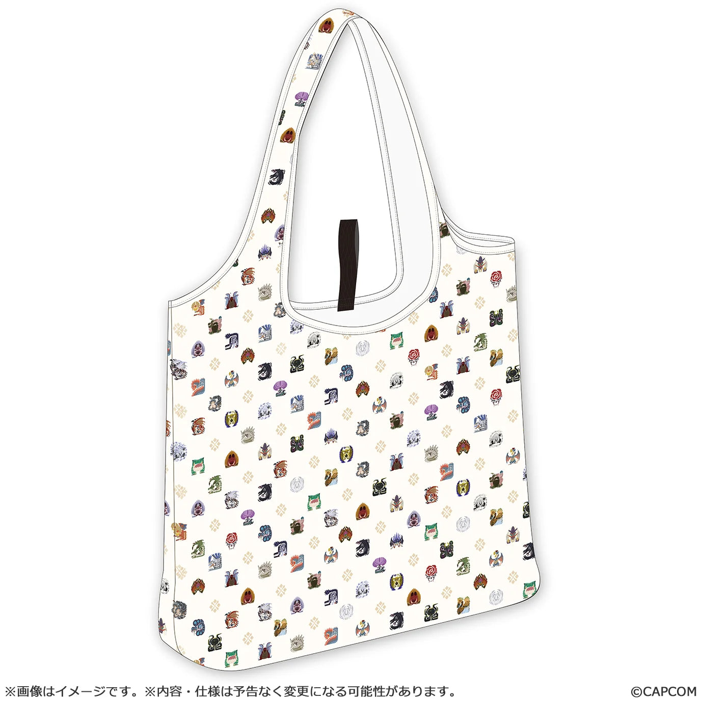 Reusable Shopping Bag Monster Hunter Wilds monster icon