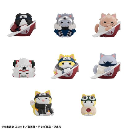 MEGA CAT PROJECT Naruto ShippudenNyaruto！The bond between master and disciple ver.（Repeat） (Box of 8)