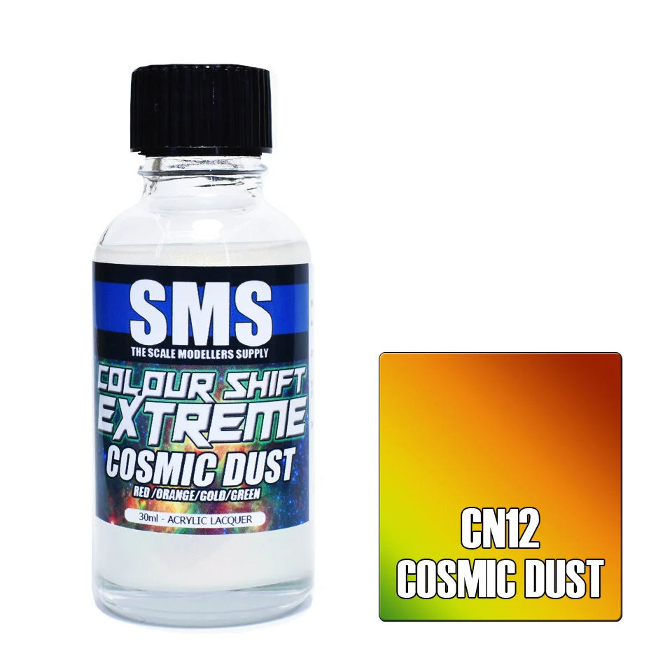 Colour Shift Extreme COSMIC DUST (RED/ORANGE/GOLD/GREEN) 30ml (Box of 6)