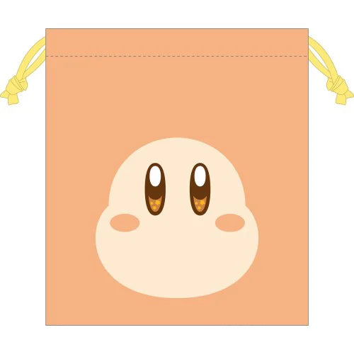 KIRBY Pupupu face drawstring bag /(2) Waddle Dee
