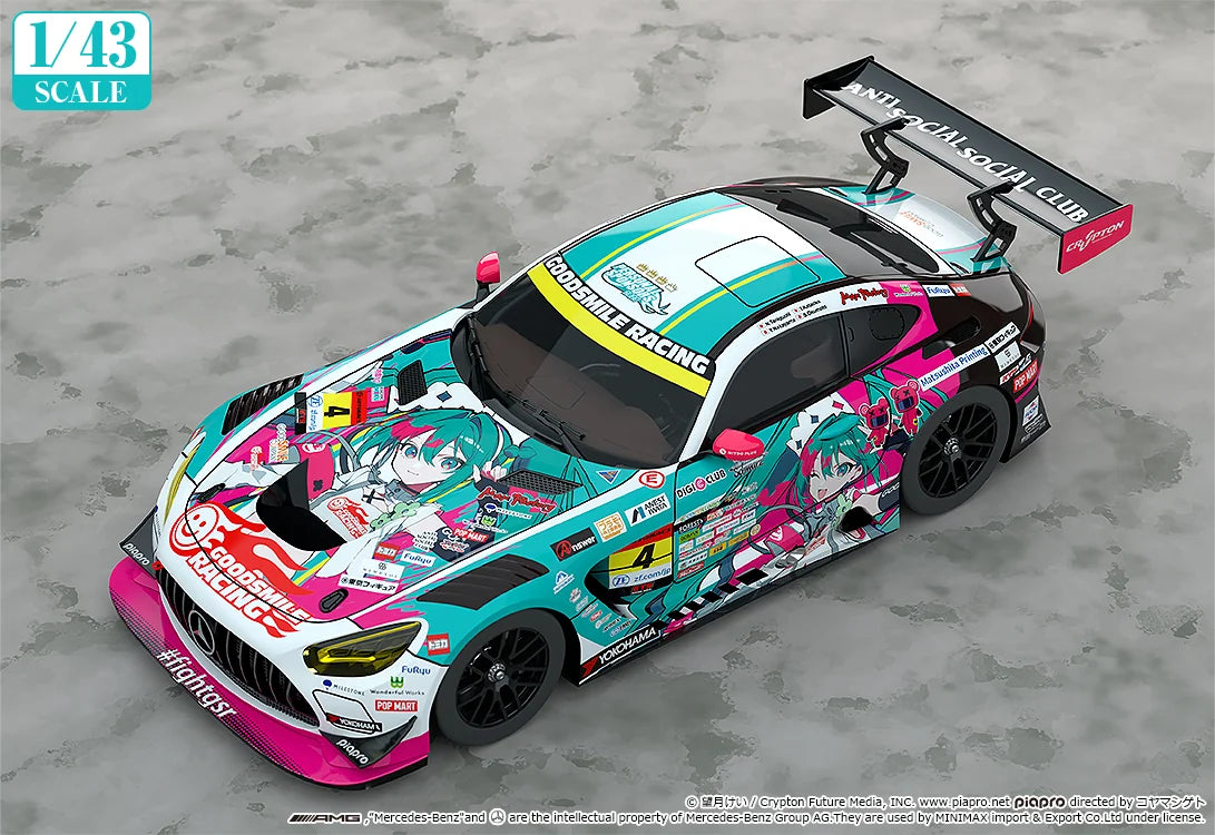 Good Smile 1/43 Hatsune Miku AMG 2025 Season Opening Ver. Miniature Car