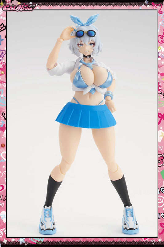 AMAKUNI GALHolic Mio 1/10 Scale Bishoujo Plastic Model Kit