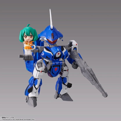 Bandai Spirits Tiny Session VF-25G Messiah Valkyrie Michael Use Collectible Figure