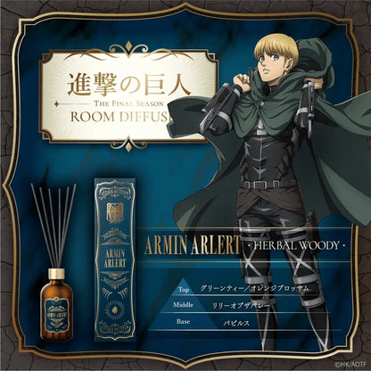 Attack on Titan The Final Season Room Diffuser Armin Arlert ~Herbal Woody~
