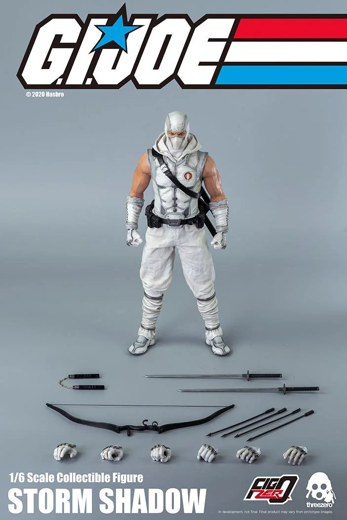 Threezero Figzero G.I. Joe Storm Shadow 1/6 Scale Collectible Figure