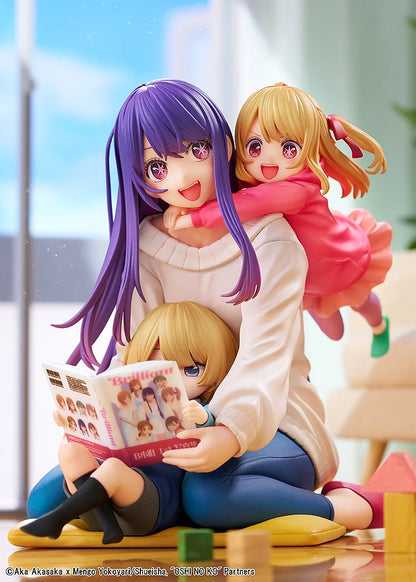 KADOKAWA Oshi no Ko Ai, Aqua & Ruby Scale Figure - Mother and Children