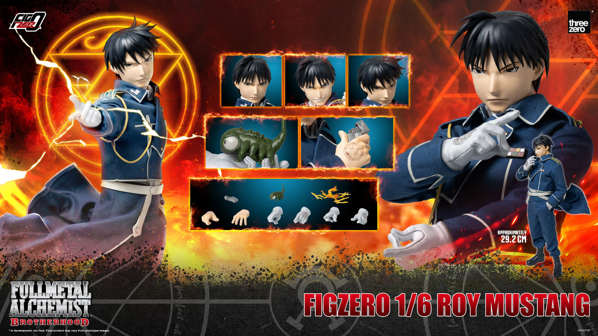 threezero FigZero 1/6 Roy Mustang Action Figure - Fullmetal Alchemist: Brotherhood