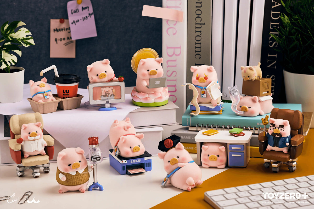 LuLu the Piggy-Office Series (Box of 8)