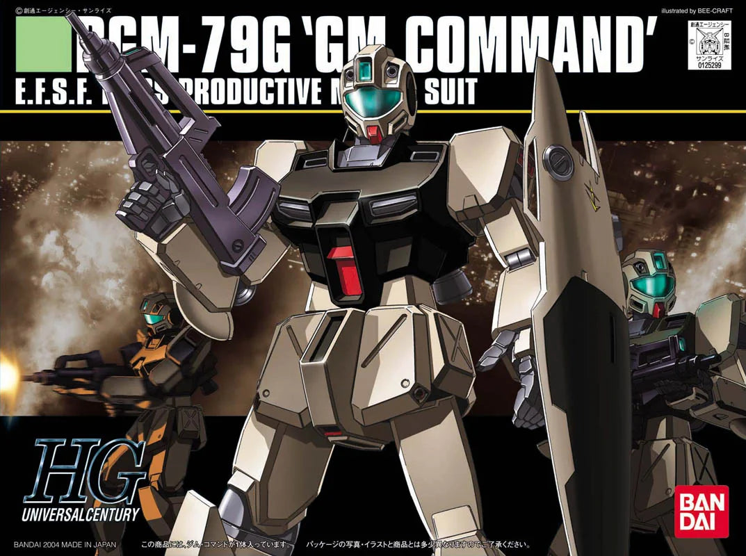HGUC 1/144 RGM-79G GM Command Colony Use Model Kit