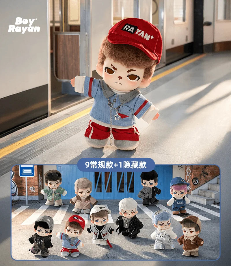 TNT SPACE Rayan Urban Walk Series Plush Pendant Blind Box Keychain