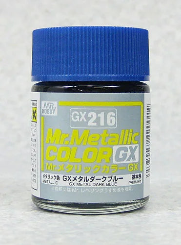 Mr Color GX 216 - GX Metal Dark Blue (Box of 6)