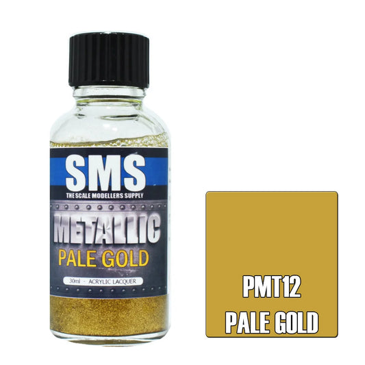 Metallic PALE GOLD 30ml (Box of 6)