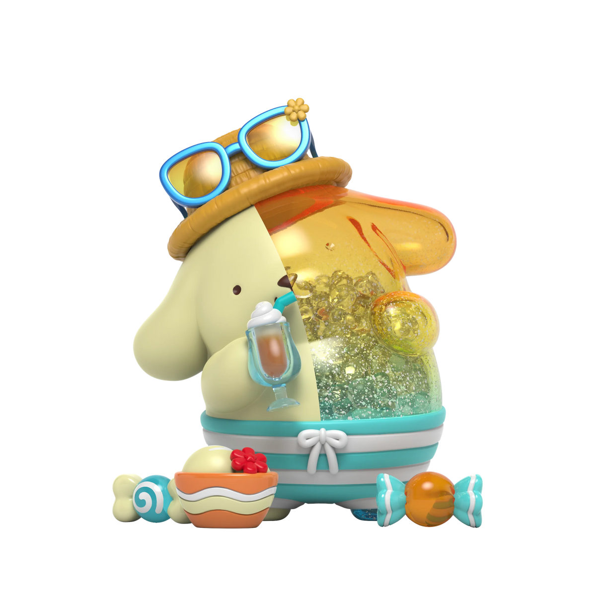 Mighty Jaxx Kandy Sanrio Pompompurin Sea Breeze Collectible Figure