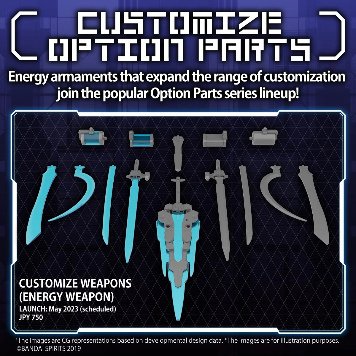 CUSTOMIZE WEAPONS(ENERGY WEAPON)