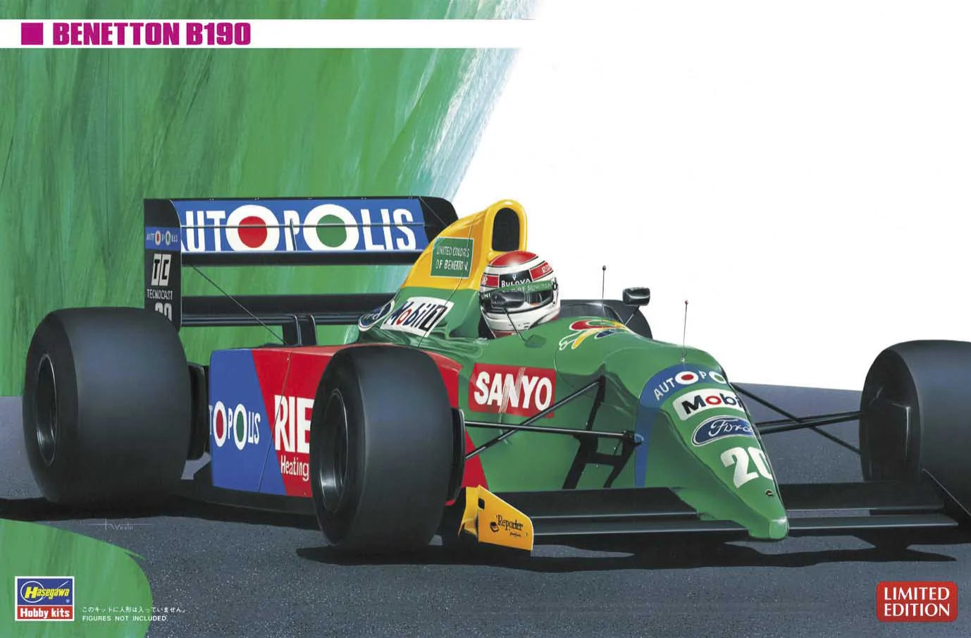 Hasegawa 1/24 Benetton B190 Model Kit