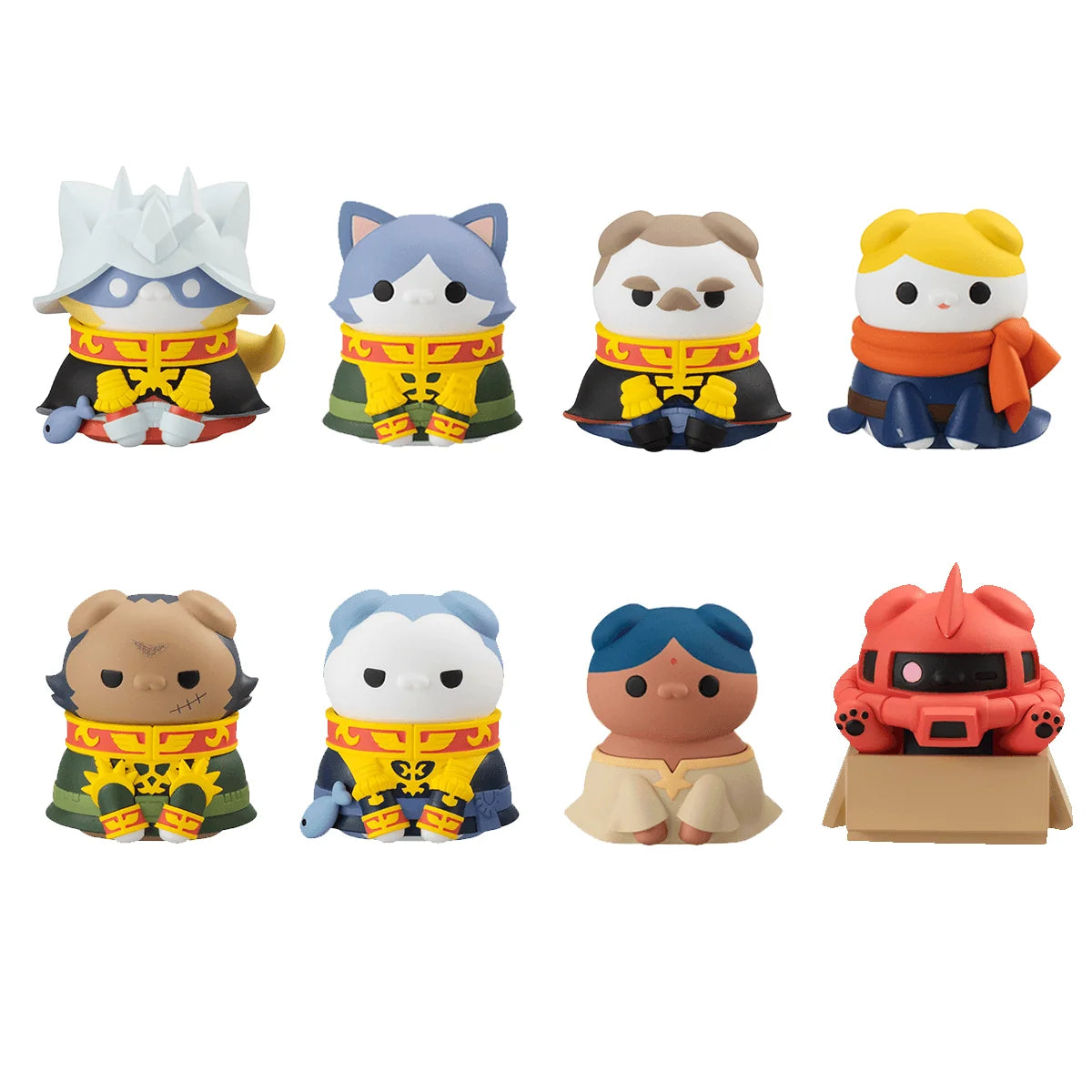 MegaHouse Mega Cat Project Mobile Suit Gundam Nyandam Cat Figure