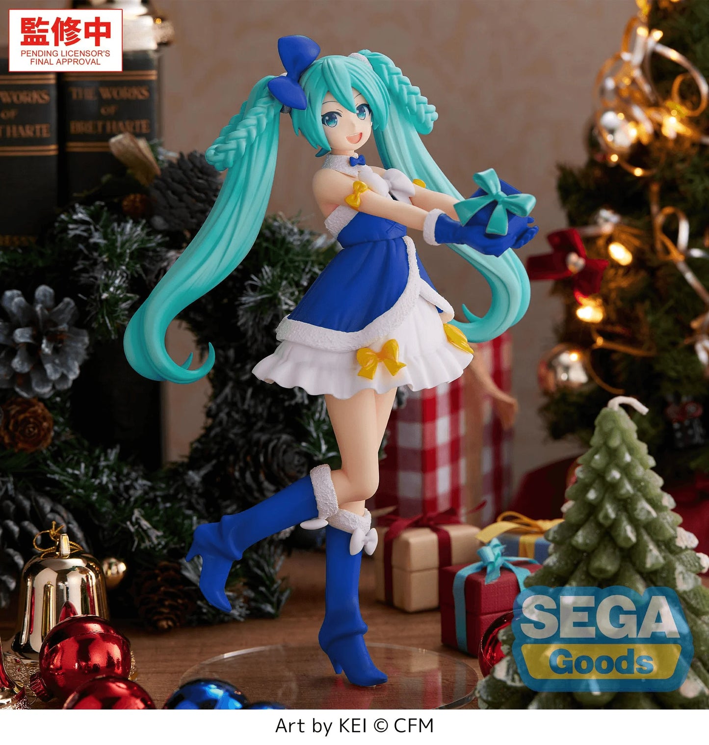 "Hatsune Miku Series" High Premium Figure "Hatsune Miku" Sapphire Christmas Ver.