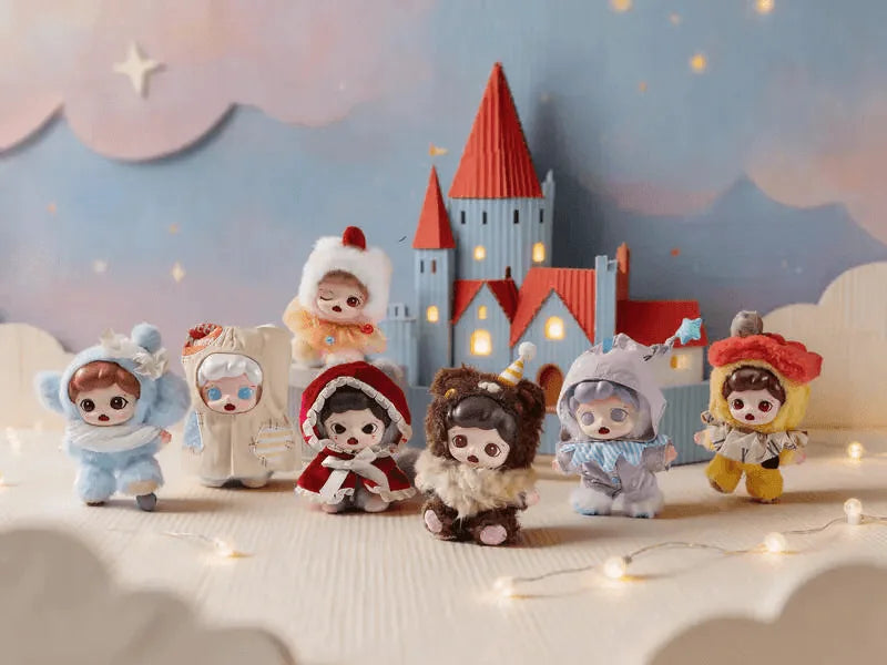 Zoraa Castle Dreamscape Series Vinyl Plush Keychain Blind Box