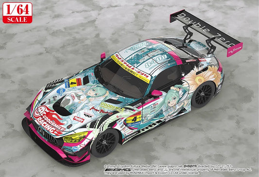 (Rerelease) 1/64 Scale Good Smile Hatsune Miku AMG 2017 SUPER GT Ver. - Release Date: 05/2027