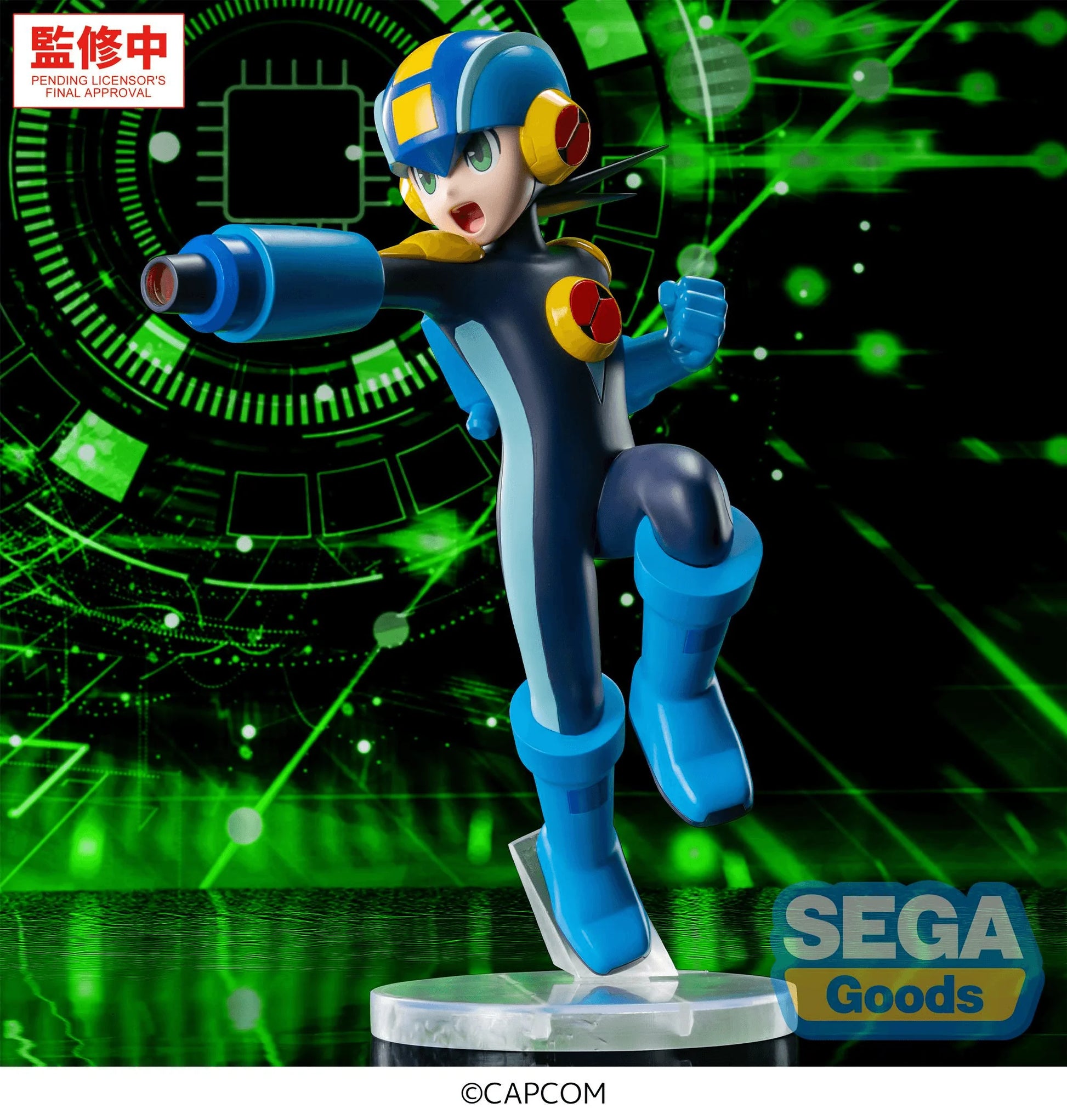 Luminasta Mega Man Battle Network Mega Man PVC Figure