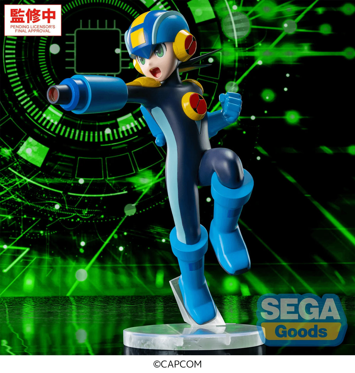 Luminasta Mega Man Battle Network Mega Man PVC Figure