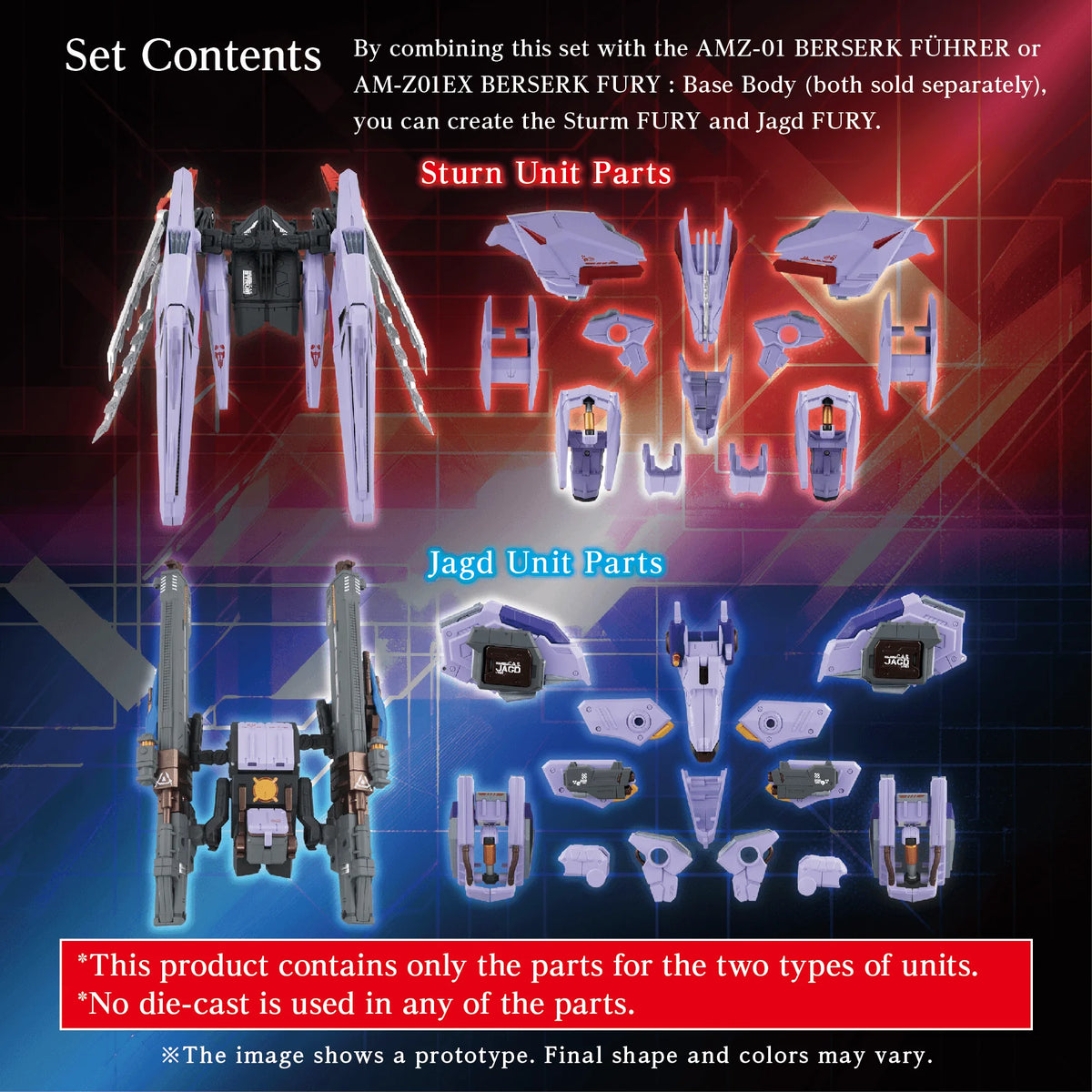 AM-Z01CP Berserk Fury Sturm ＆ Jagd Unit