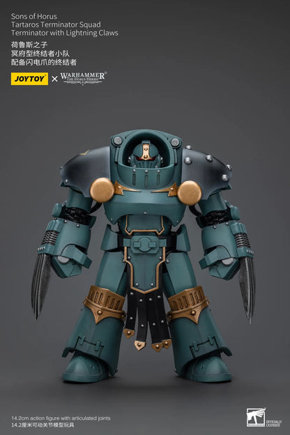 JoyToy Sons Of Horus Tartaros Terminator Action Figure with Lightning Claws