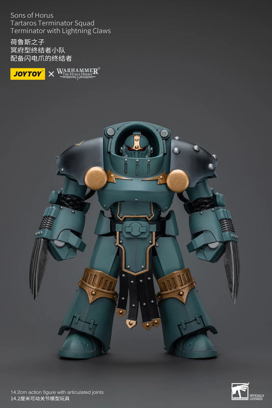 JoyToy Sons Of Horus Tartaros Terminator Action Figure with Lightning Claws