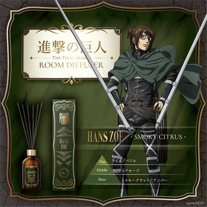 Attack on Titan The Final Season Room Diffuser Hange Zoe ~Smoky Citrus~