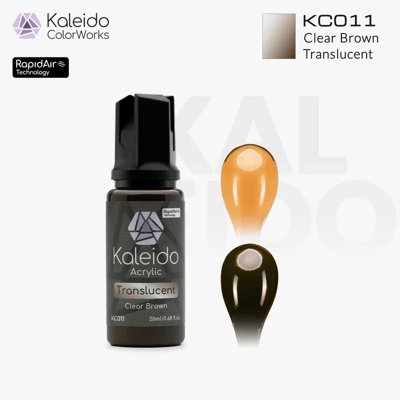 KC011 Clear Brown (Box of 6)
