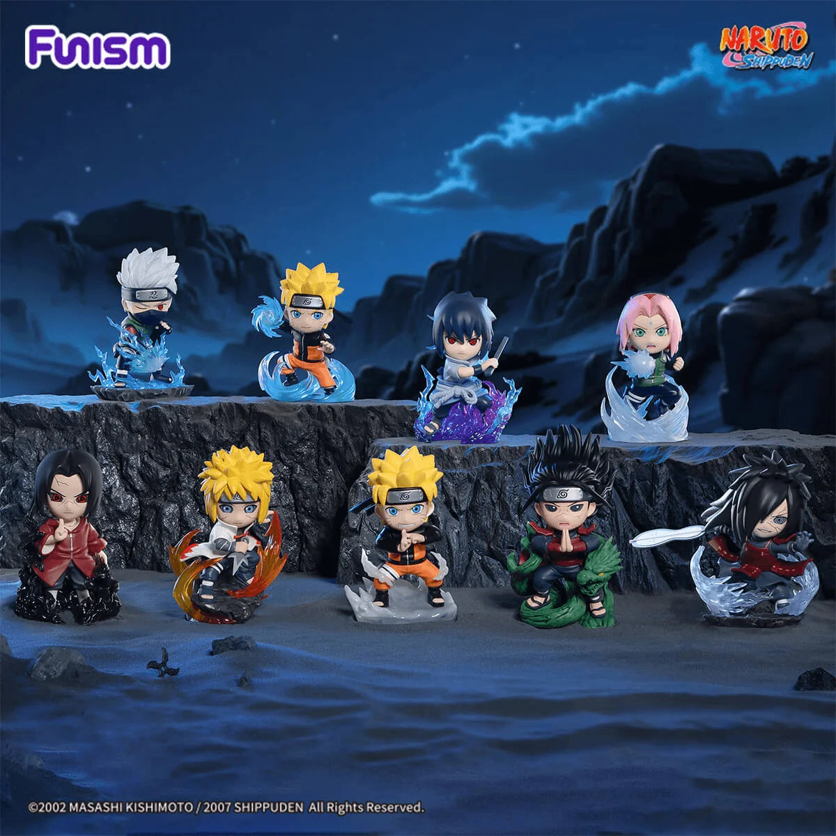 NARUTO SHIPPUDEN Chronicles: Great Ninja War Series Blind Box Vol.1 (Box of 8)