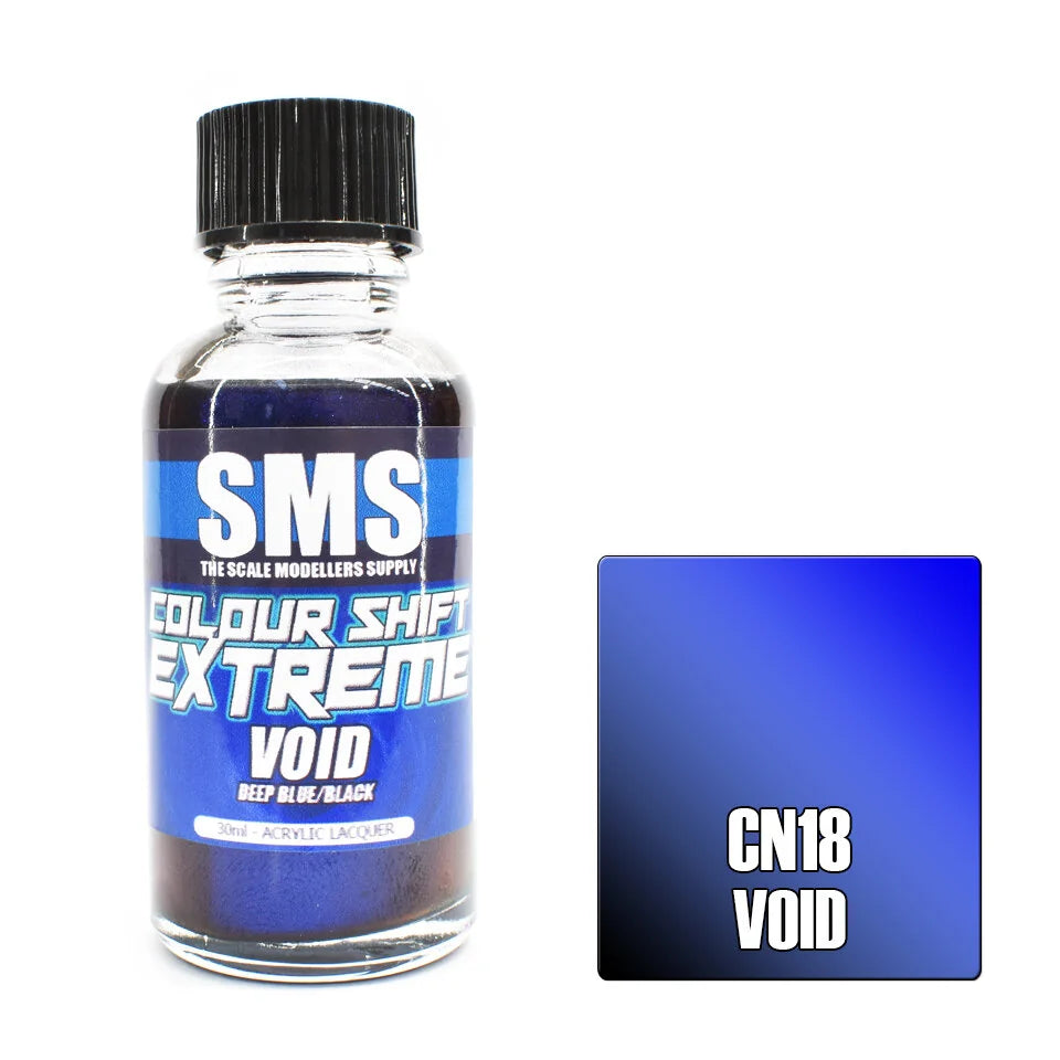 Colour Shift Extreme VOID (DEEP BLUE/BLACK) 30ml (Box of 6)